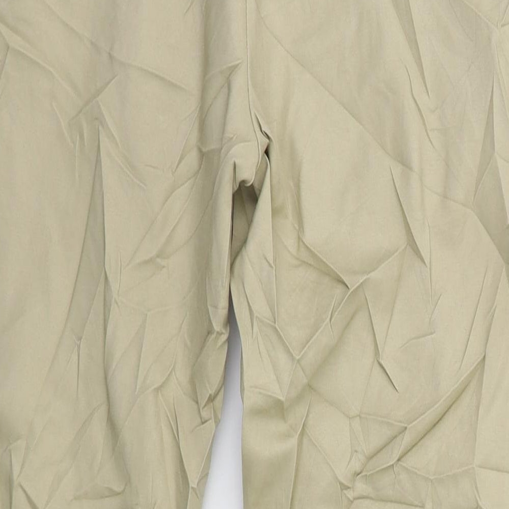 Autograph Womens Beige Chino Trousers Size 10 L26 in