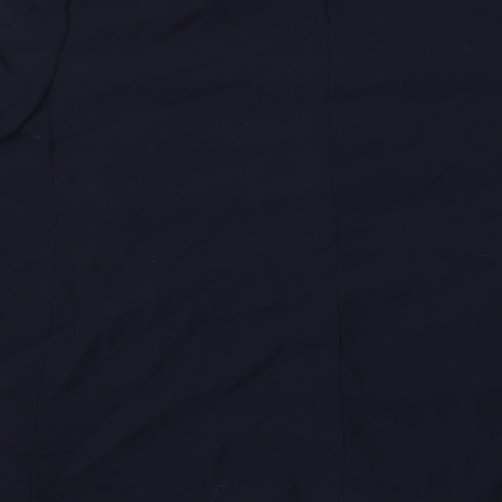 M&S Womens Blue Jacket Blazer Size 10