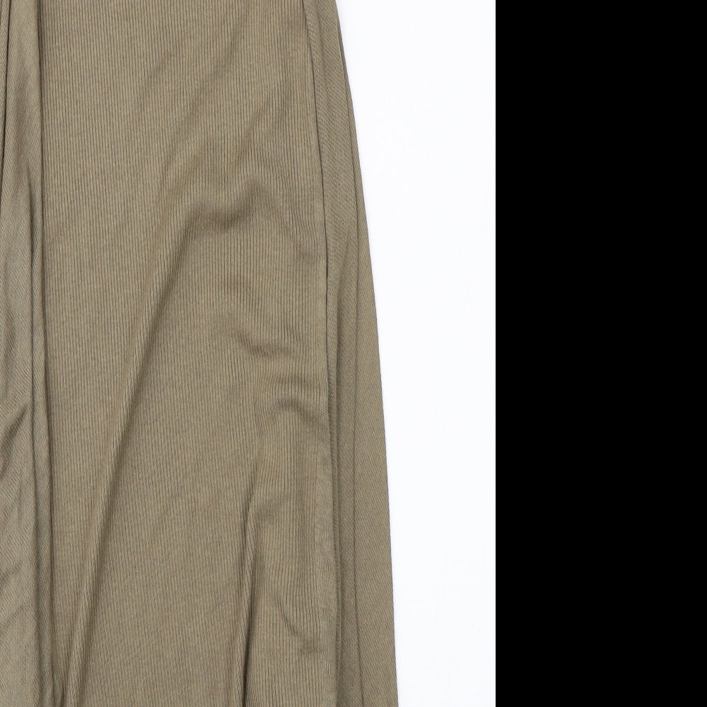 Womens UK Size 10 Miss Selfridge Brown Cardigan Jumper