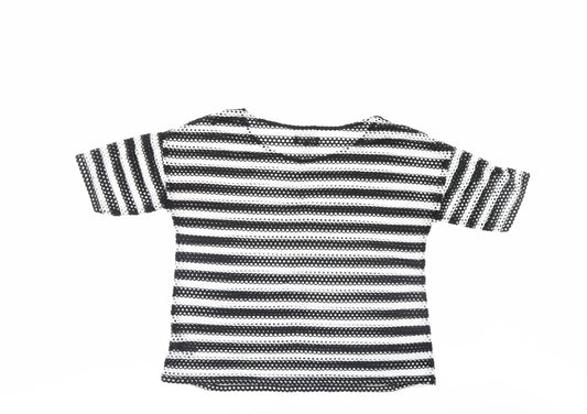 Womens UK Size 12 NEXT Black Basic T-Shirt