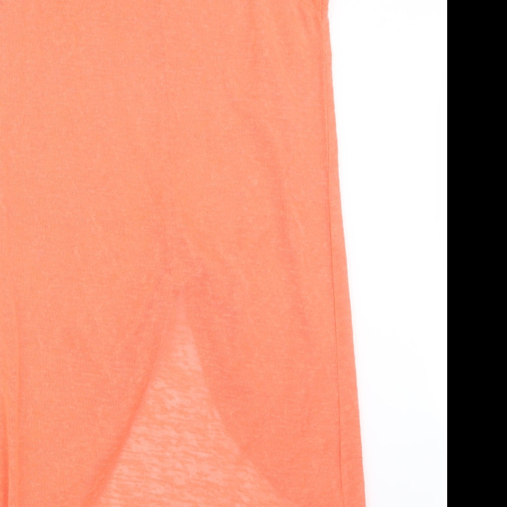 Womens UK Size 12 Atmosphere Orange Pullover Jumper