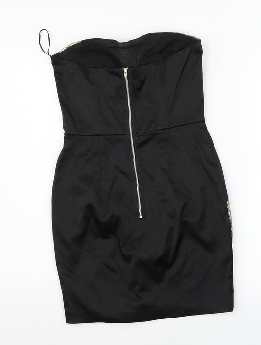 Elise Ryan Womens Black Bodycon Size 8