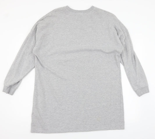 Missguided Womens Grey Jersey Pencil Dress Size 10 - sun