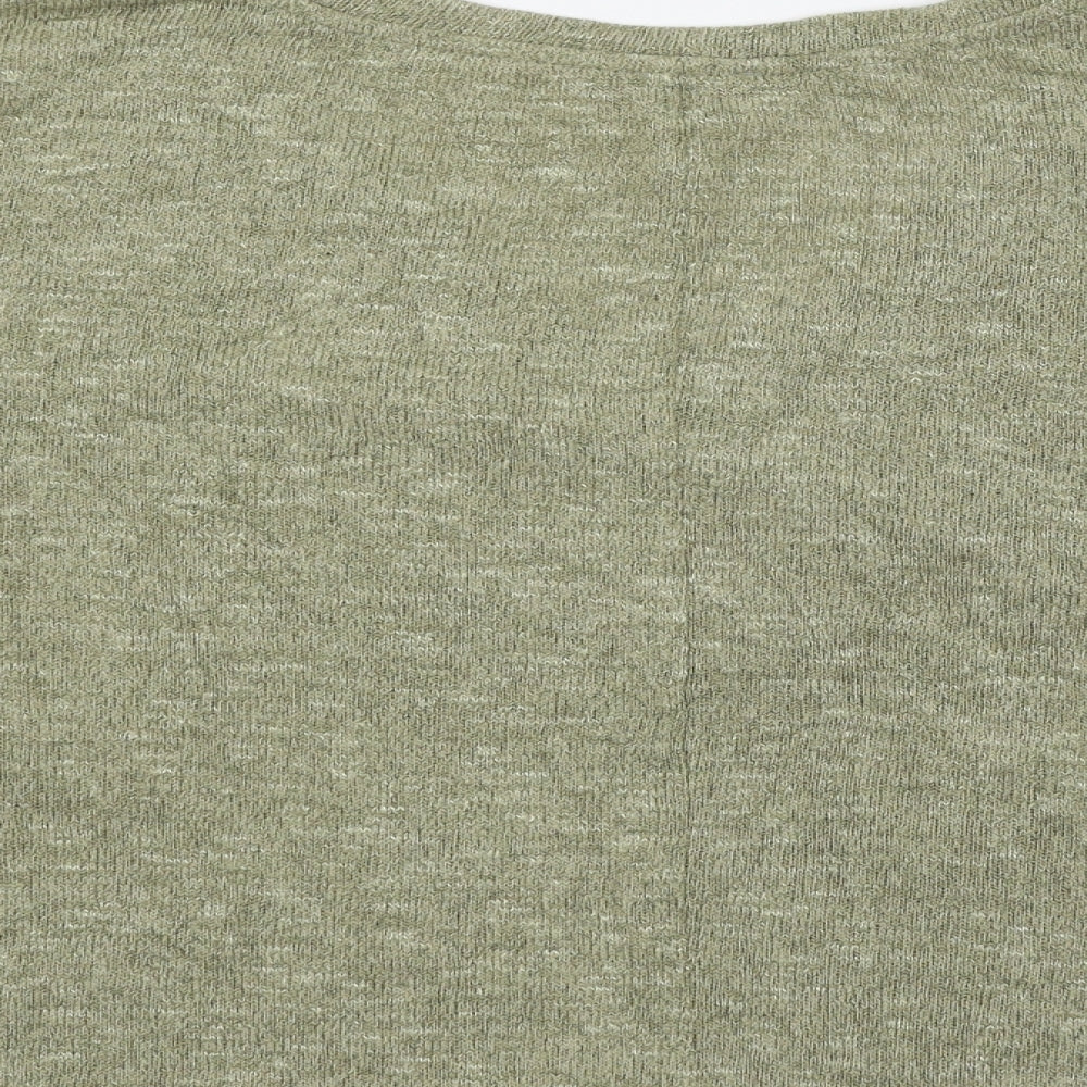 Primark Womens Green Knit Pullover Jumper Size 12