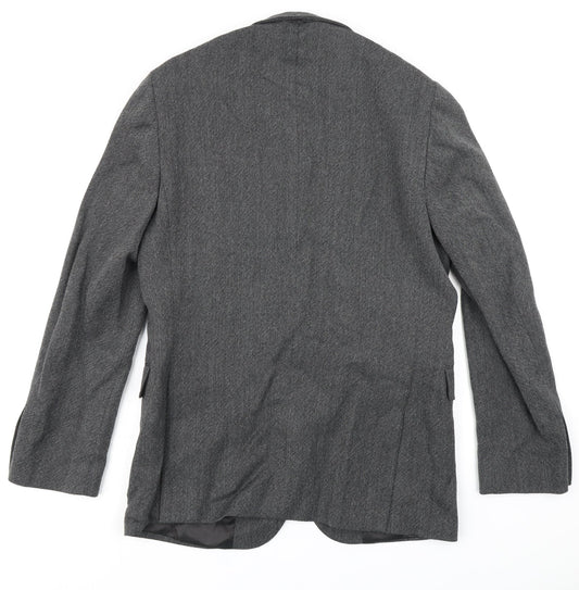 Mens UK Size 40 James Barry Regular Grey Suit Jacket