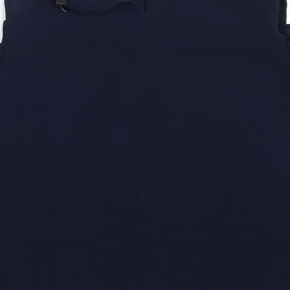Womens UK Size 12 Atmosphere Blue Basic Blouse