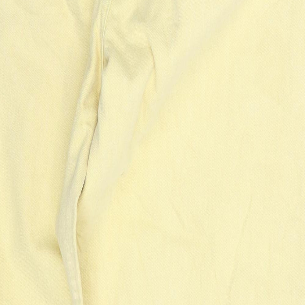 ASOS Womens Yellow  Denim Skinny Jeans Size 28 in L27 in