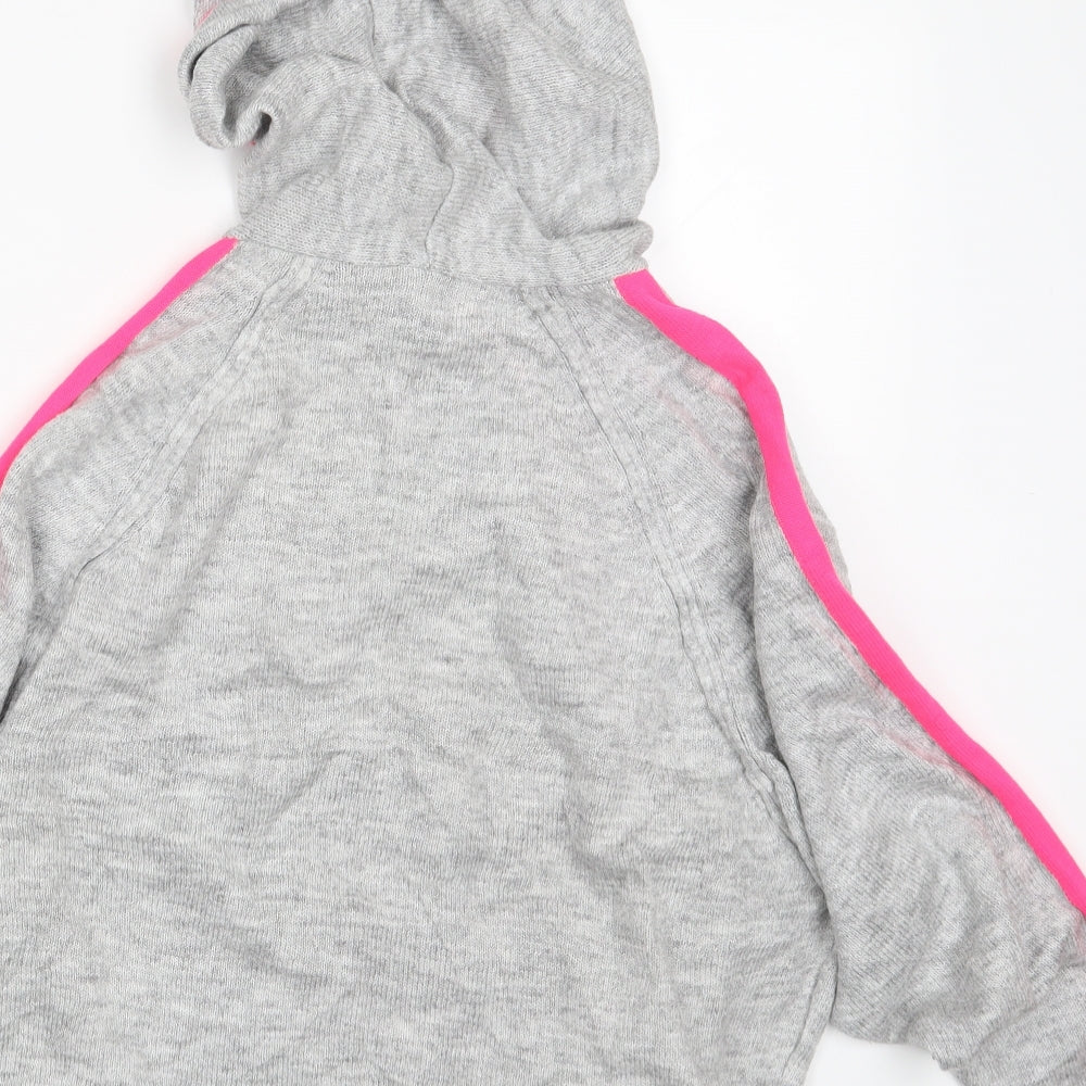 Papaya Womens Grey Pullover Hoodie Size M