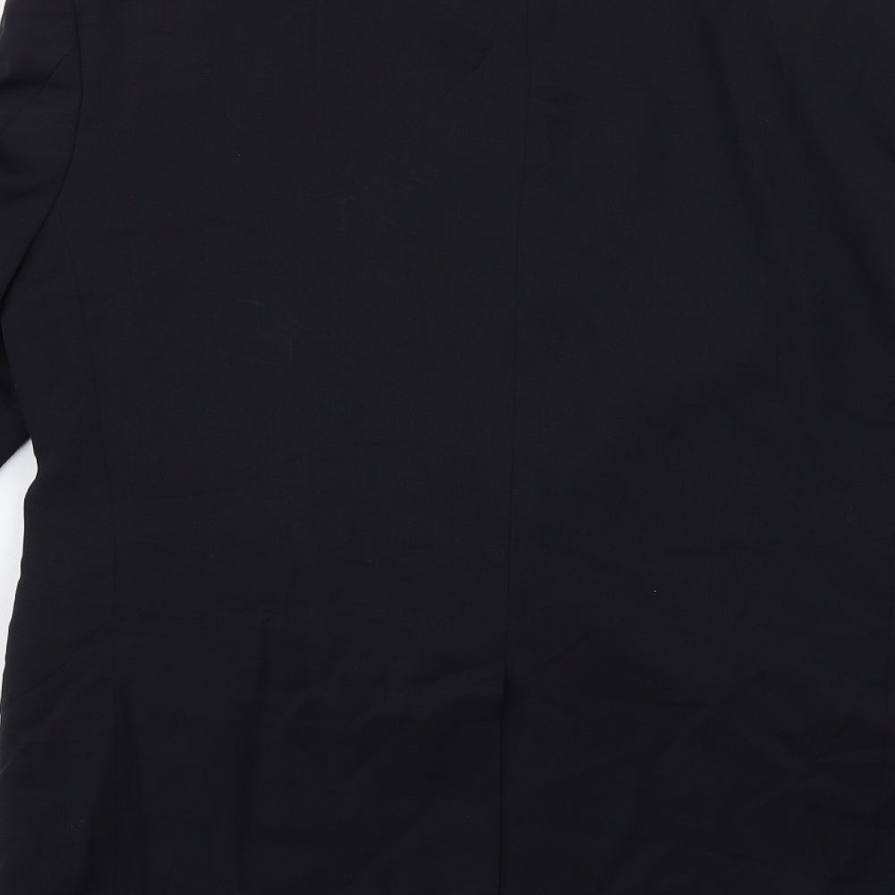 Mens UK Size 38 Marks and Spencer Regular Blue Suit Jacket