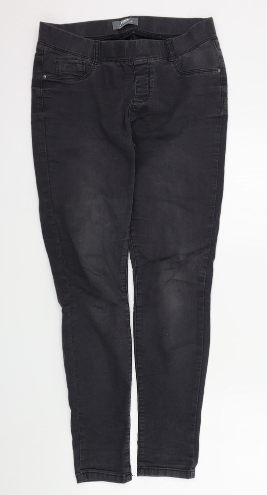 Womens UK Size 12 Dorothy Perkins Regular Fit Skinny Grey Jeans