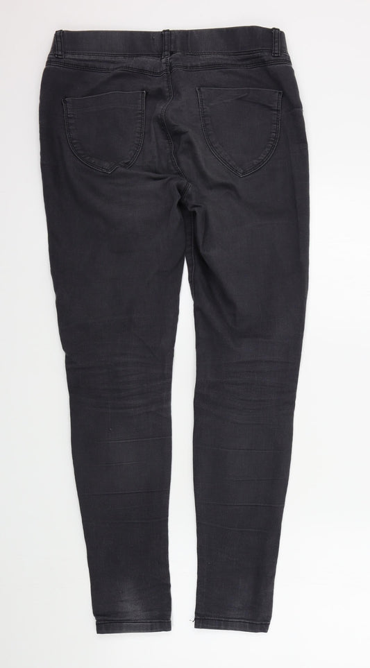 Dorothy Perkins Womens Grey   Skinny Jeans Size 12 L30 in