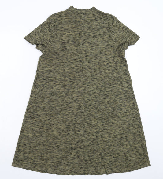 New Look Womens Green T-Shirt Dress Size 10