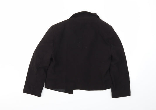 New Look Womens Black Jacket Blazer Size 12