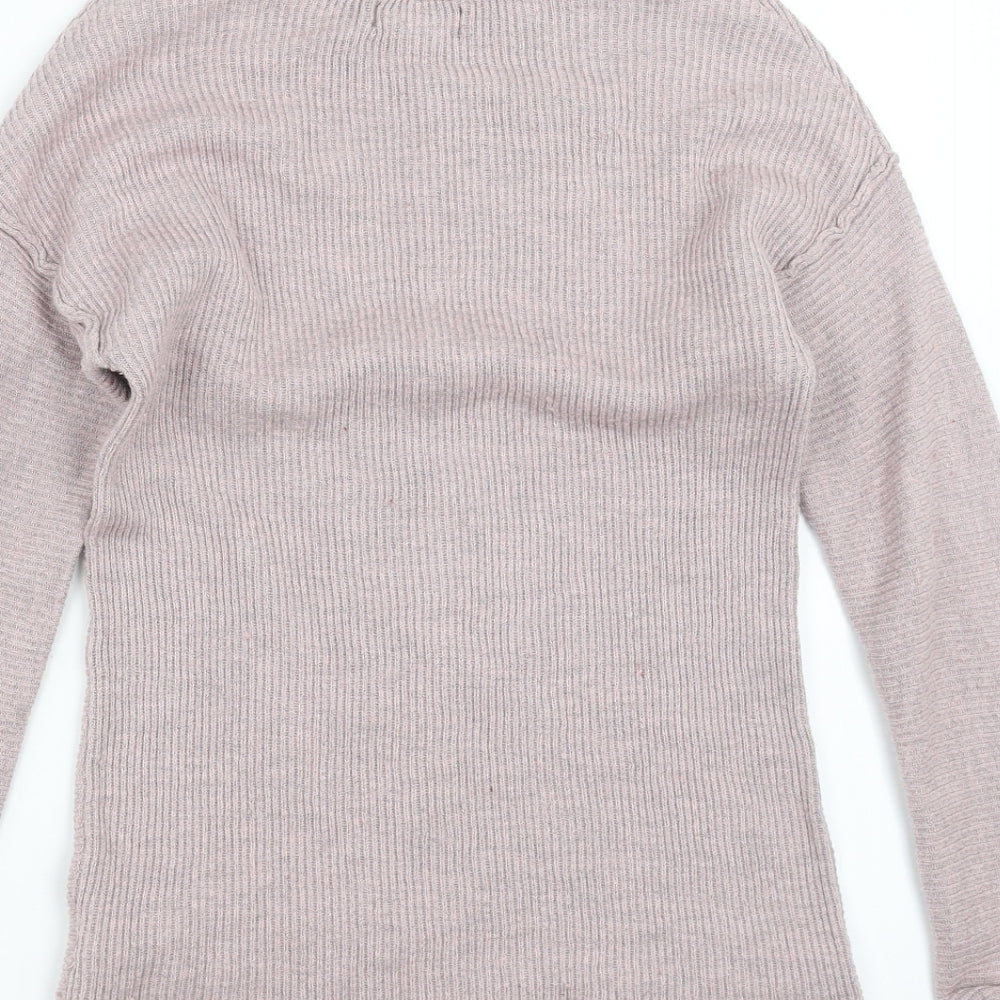 Primark Womens Purple Knit Pullover Jumper Size XS