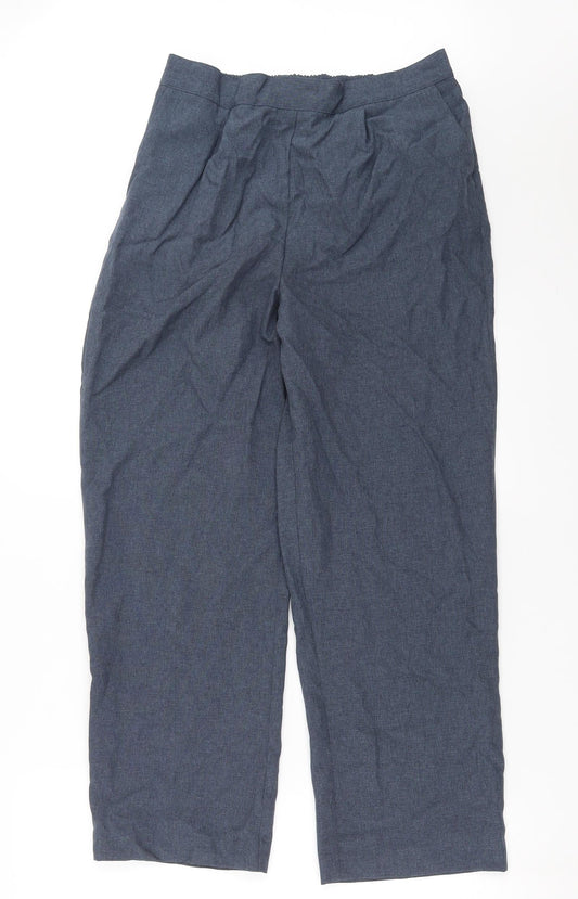 Womens UK Size 14 Bonmarché Regular Fit Blue Trousers