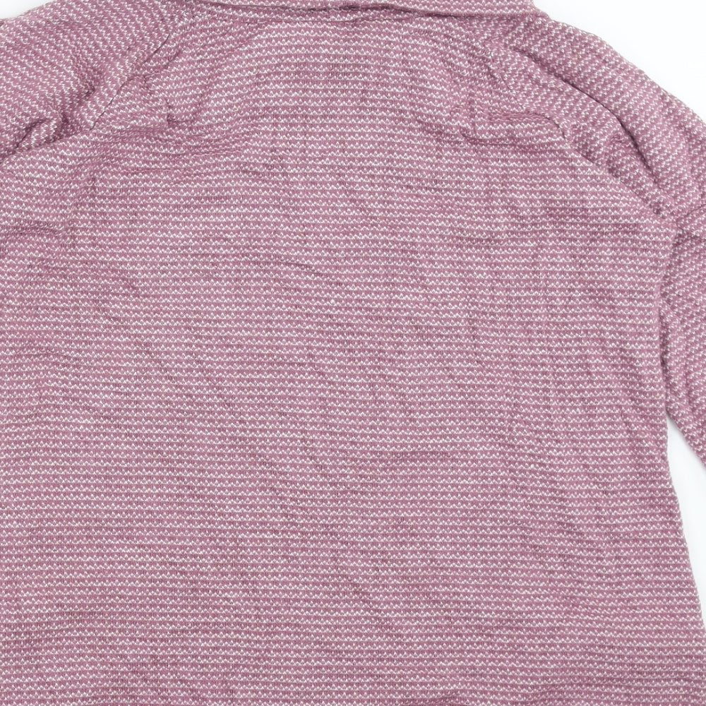 Luca Vanucci Womens Purple Pullover Jumper Size XL