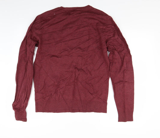 NEXT Mens Red Pullover Jumper Size M