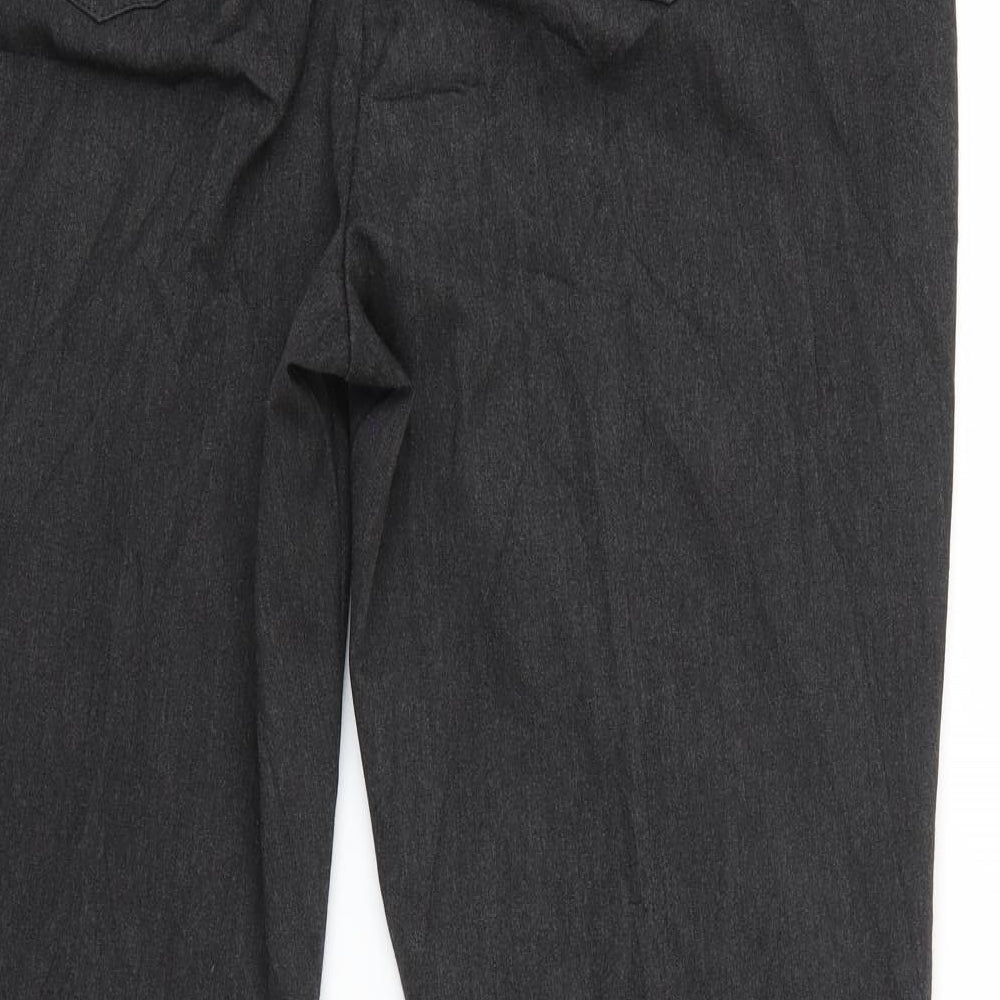 Mark Womens Grey Trousers Size 35 in L25 in - Short leg