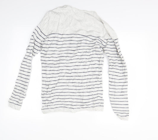 Womens UK Size S NEXT White Pullover Jumper