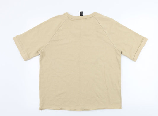 FOREVER 21 Womens Beige Pullover Jumper Size M