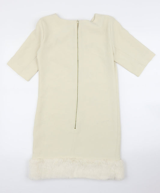 Topshop Womens Ivory Shift Size 6