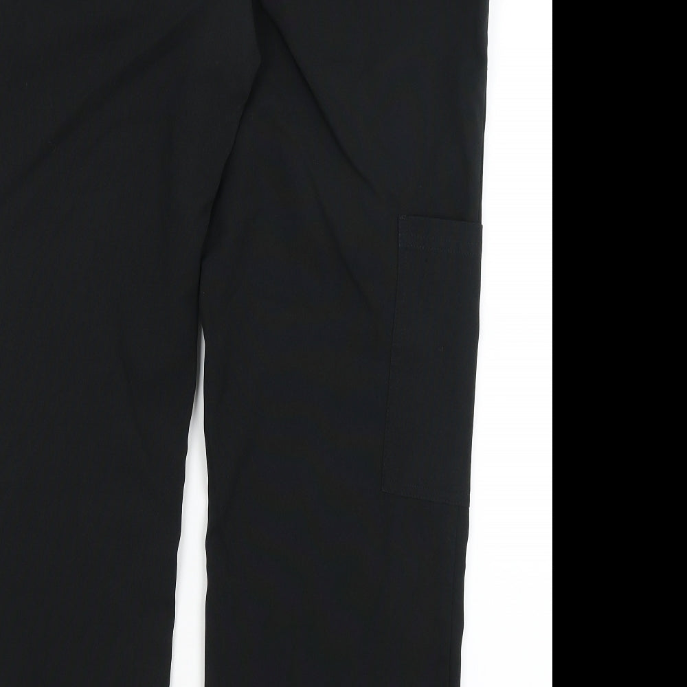 Womens UK Size 14 Dimensions Regular Fit Dress Pants Black Trousers