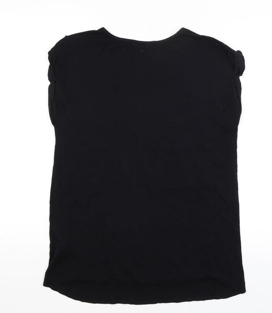 F&F Womens Blue Basic T-Shirt Size 10