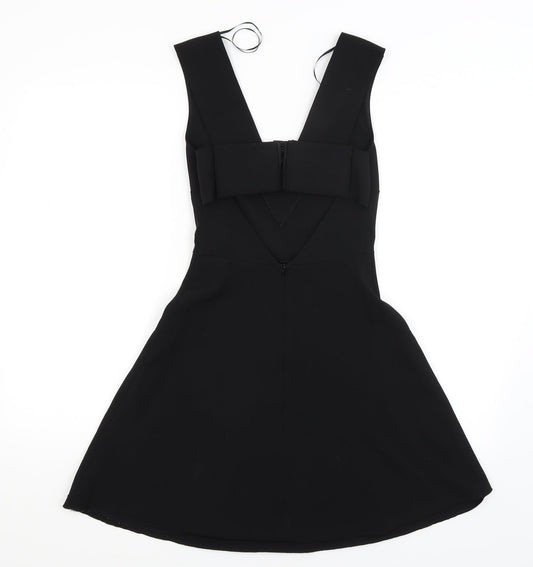 Preworn Womens Black Bodycon Size XS
