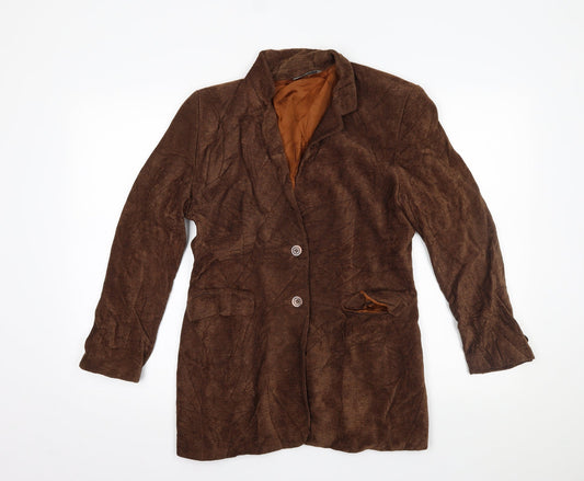 Womens UK Size 10 Marks and Spencer Brown Gilet