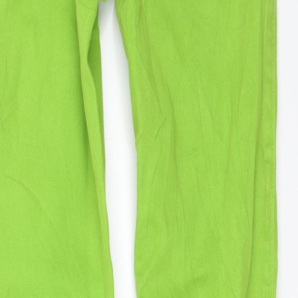 Hollister Womens Green Skinny Jeans Size 25 in L28 in