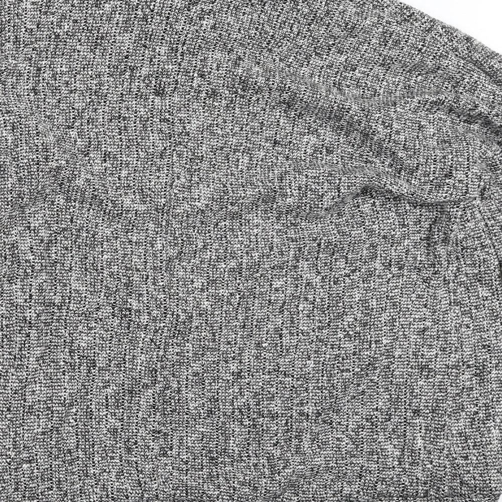 Womens UK Size 12 Topshop Grey Pullover Jumper