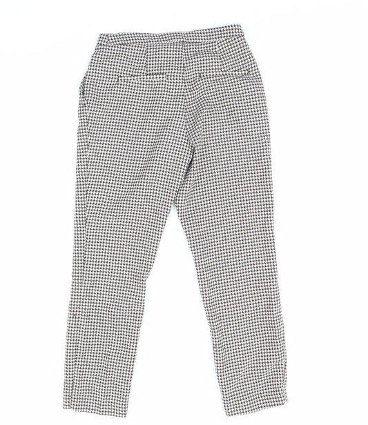 Womens UK Size 10 H&M Regular Fit Brown Trousers