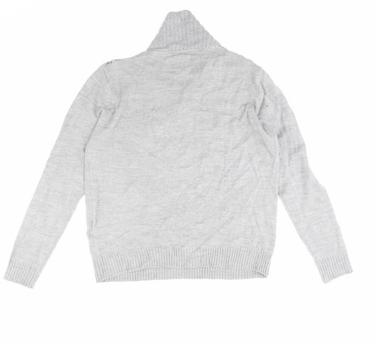 Cedar Wood State Mens Grey Pullover Jumper Size XL