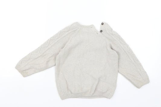 H&M Baby Grey Pullover Jumper Size 18-24 Months