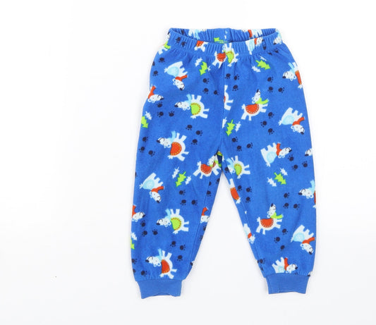 Early Days Baby Blue Solid Pyjama Pants Size 12-18 Months