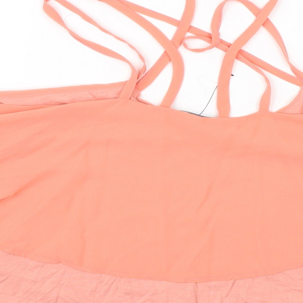 Womens UK Size 14 Atmosphere Pink Basic Blouse