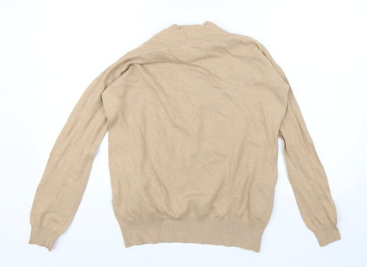 Womens UK Size 6 NEXT Beige Pullover Jumper