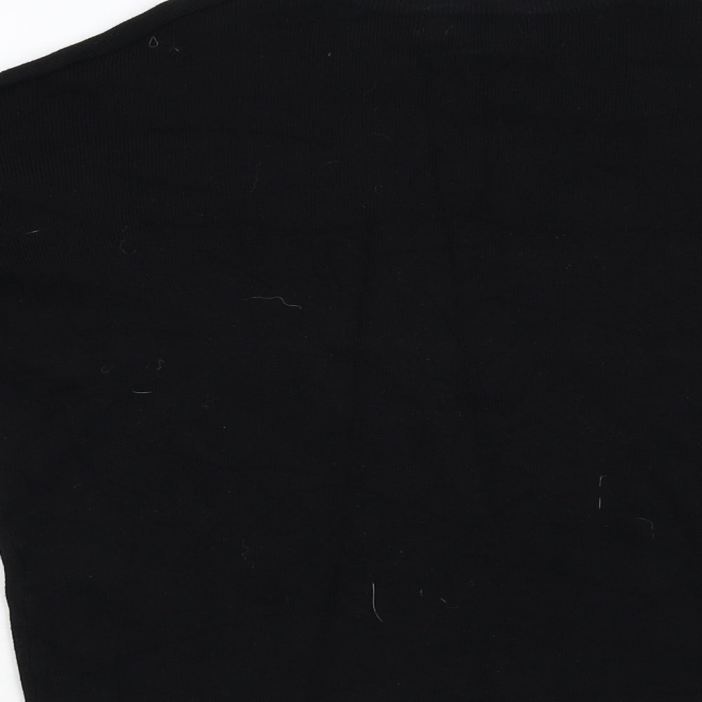 Womens UK Size 10 New Look Black Pullover Jumper