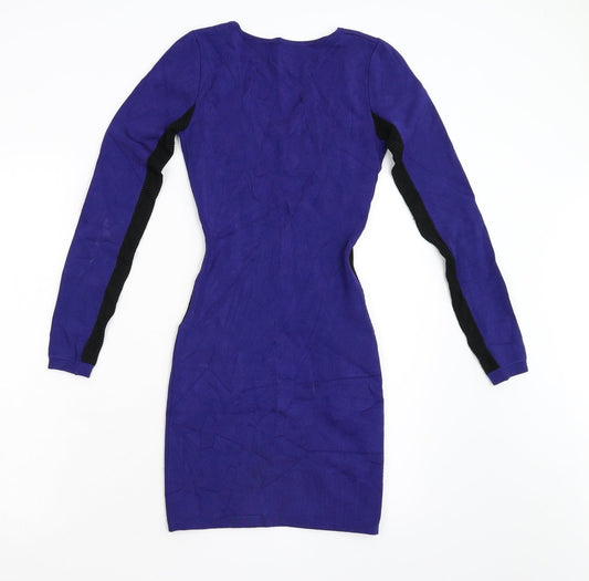 Preworn Womens Blue Bodycon Size S