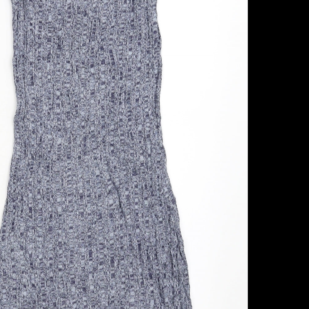M&S Womens Blue Jumper Dress Size 6