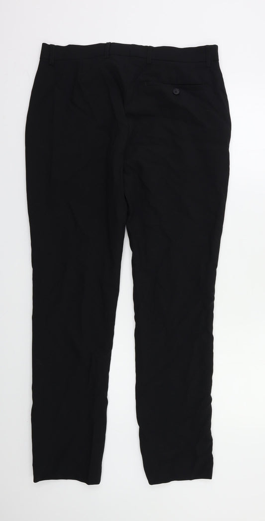 Peacocs Mens Blue Dress Pants Trousers Size 32 L30 in