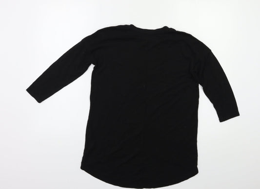Primark Womens Black Pullover Jumper Size S