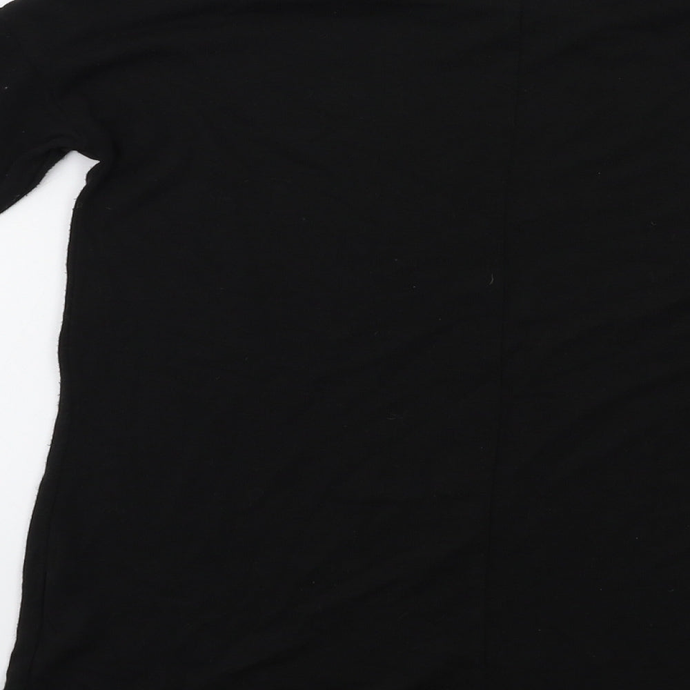 Primark Womens Black Pullover Jumper Size S