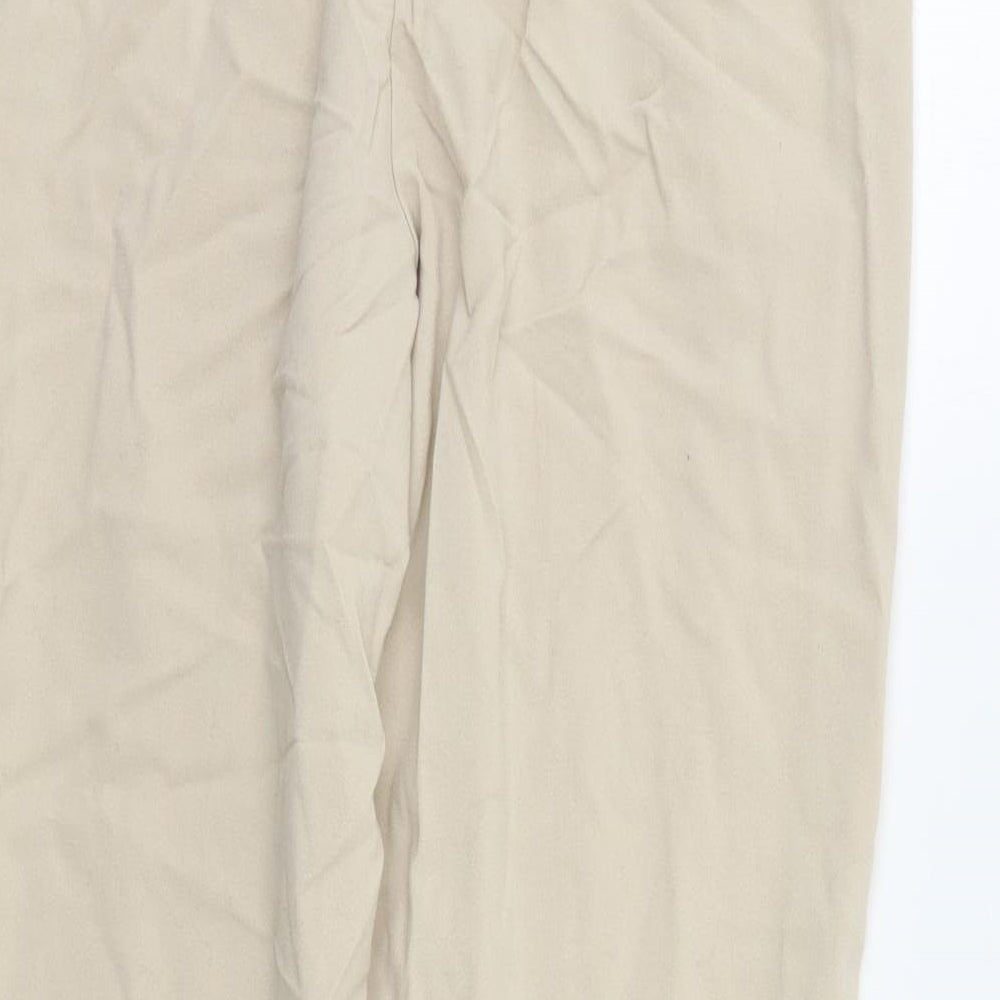 Berkertex Womens Beige Trousers Size 12 L27 in