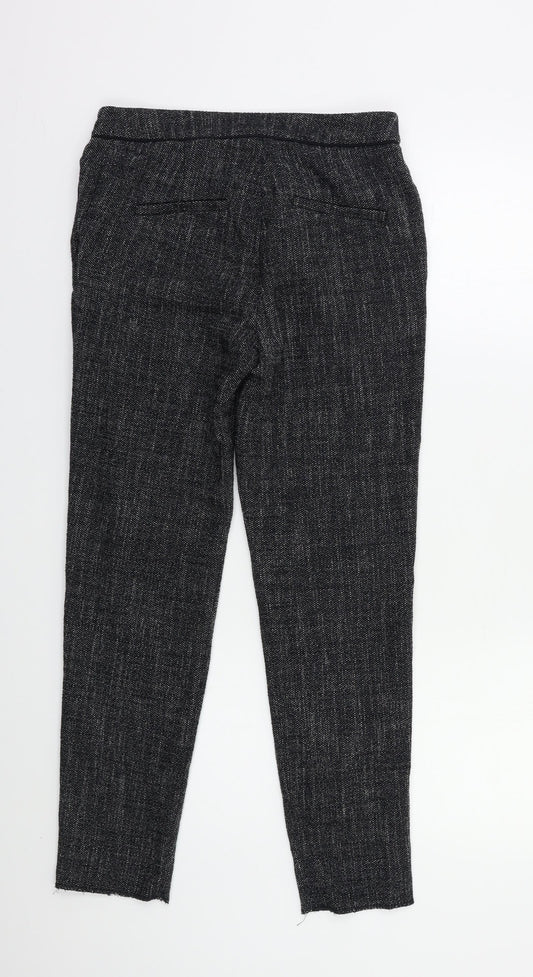 Womens UK Size 6 H&M Regular Fit Grey Trousers