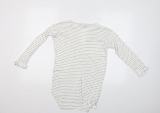 Womens UK Size 8 NEXT White Basic Blouse