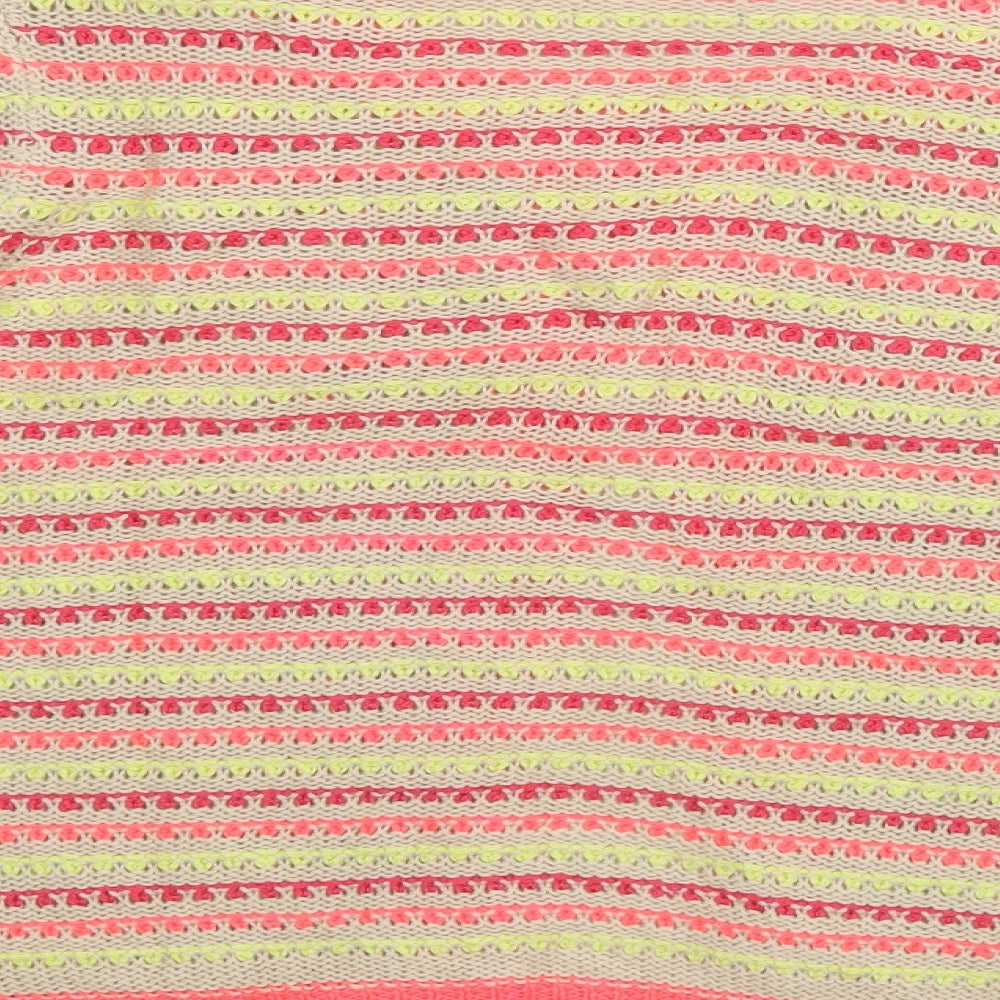 Womens UK Size Preworn Pink Cardigan Jumper