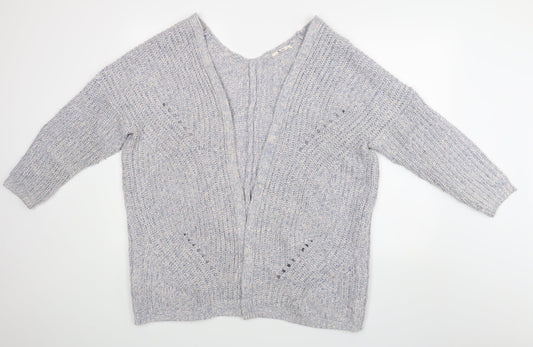 Womens UK Size 14 TU Blue Wrap Jumper