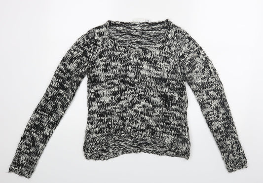 Womens UK Size 8 New Look Black Pullover Jumper