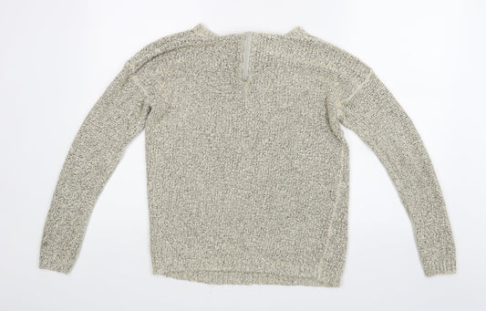 Womens UK Size M Originals Beige Pullover Jumper